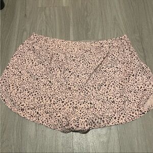 Amazon Essentials Pink Leopard Print Women's Pajama Shorts